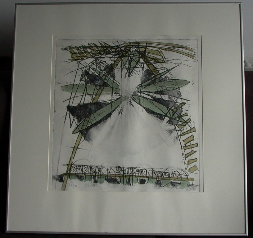 Wim Zurné, titel 'Fetisu', ingelijst kopen? Bied vanaf 1!