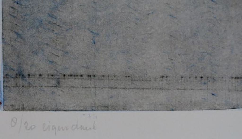 Anneke van der Mandele: Ets en aquatint, Footsteps kopen? Bied vanaf 1!