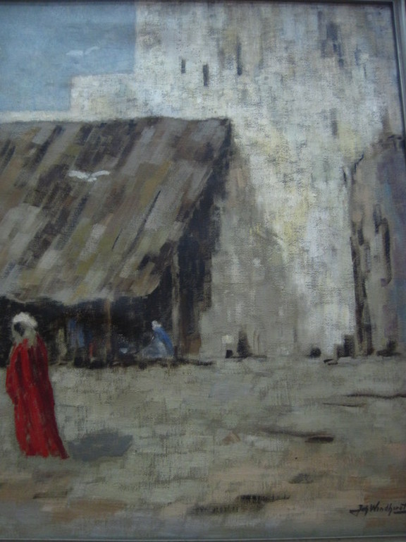 Bijzonder Oriëntaals olieverf "plein te Sfax Tunis" van Joh Windhorst 1884-1970 kopen? Bied vanaf 1!