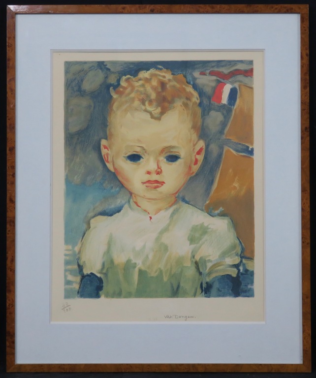 Kees van Dongen: Litho, Jean-Marie - Ingelijst verkocht voor € 600!