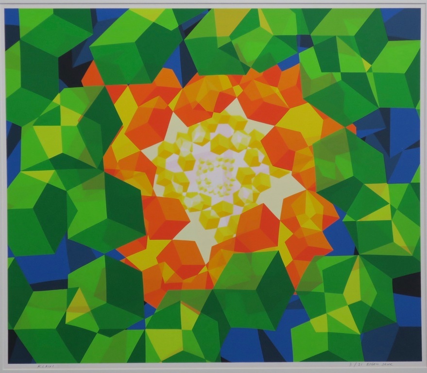 Hans Klaui: Zeefdruk, Zonder titel kopen? Bied vanaf 1!