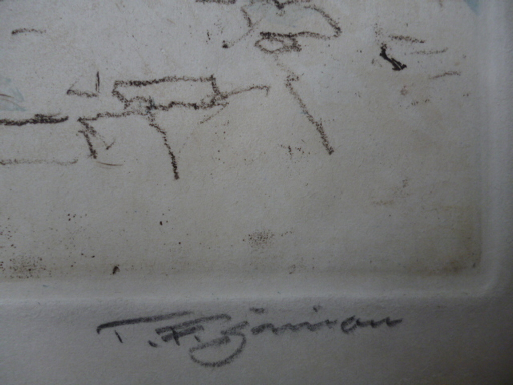 Tavik Frantisek Simon - kleurenets - Figuren in een Marokkaanse straat kopen? Bied vanaf 200!