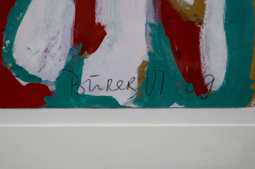 Mirjam Burer: Acryl op papier, Z.T. - Ingelijst kopen? Bied vanaf 1!