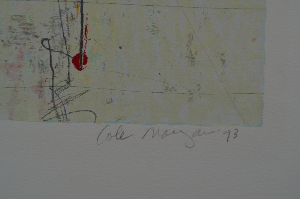 Cole Morgan - gesigneerde zeefdruk - Like father like son kopen? Bied vanaf 135!