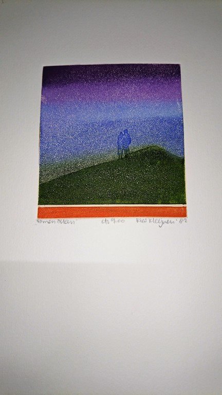 Ries Kleijnen, 2 etsen,Alleensamen/Samenalleen kopen? Bied vanaf 40!