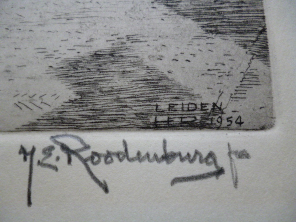 H.E.Roodenburg - ets - Academiegebouw te Leiden kopen? Bied vanaf 50!