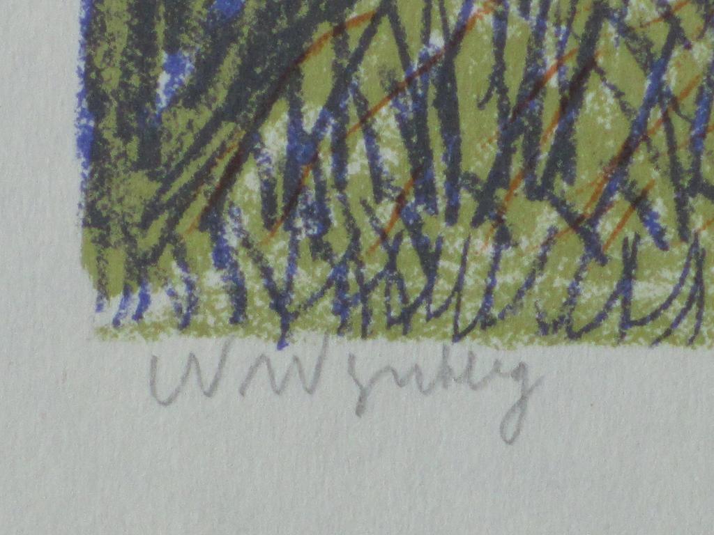 Nicolaas Wijnberg, Badende mythische figuren, Kleurenlitho kopen? Bied vanaf 40!