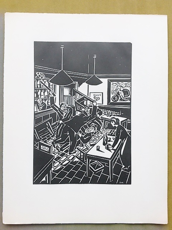 Frans Masereel, houtsnede, uit La Ville 1928 kopen? Bied vanaf 45!