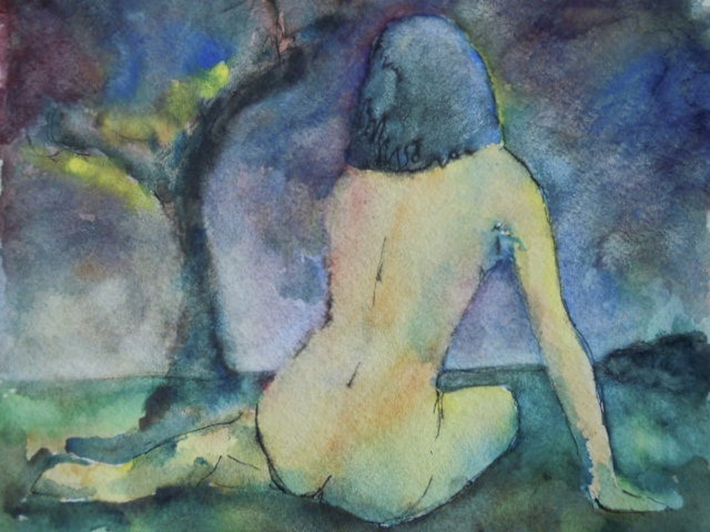 Originele aquarel van ANTON GEERLINGS 1923 - 39 X 28 cm. kopen? Bied vanaf 65!