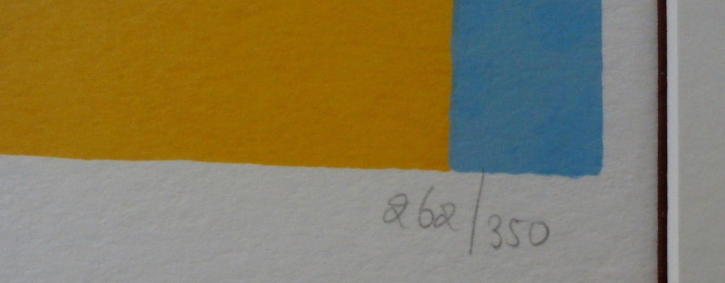 Herman Brood - ingelijste zeefdruk: Zal ik het prijsje eraf halen? kopen? Bied vanaf 250!