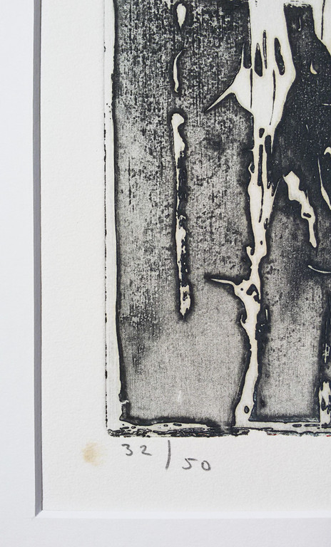 Jan Montyn - Het geschenk, aquatint ets kopen? Bied vanaf 75!