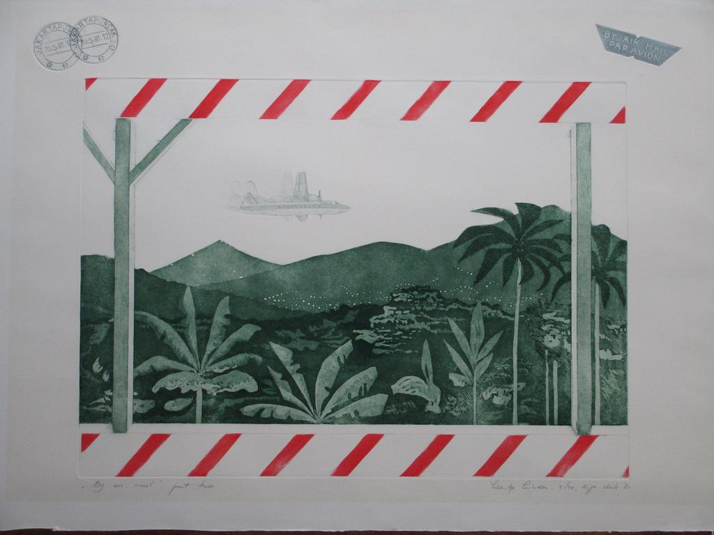 Leentje Linders, By Air-Mail, Kleurets kopen? Bied vanaf 40!