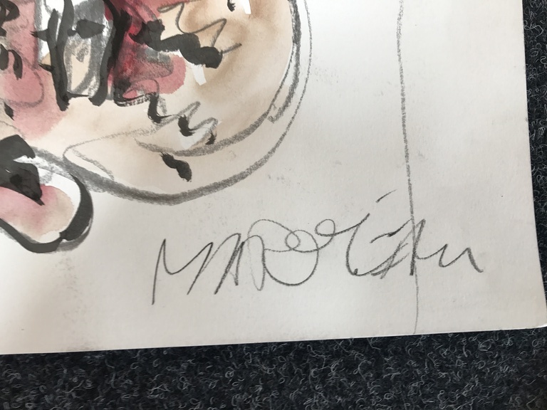 Anton Martineau ( CoBrA ) Prachtige tekening Voorstudie kopen? Bied vanaf 65!