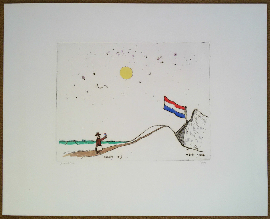 Pieter Holstein - Dicht bij, Ver weg, ets kopen? Bied vanaf 75!