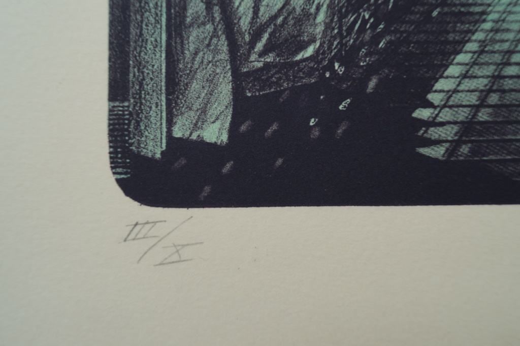 Wim Jonkman - gesigneerde steendruk - beperkte oplage 10 ex. kopen? Bied vanaf 1!