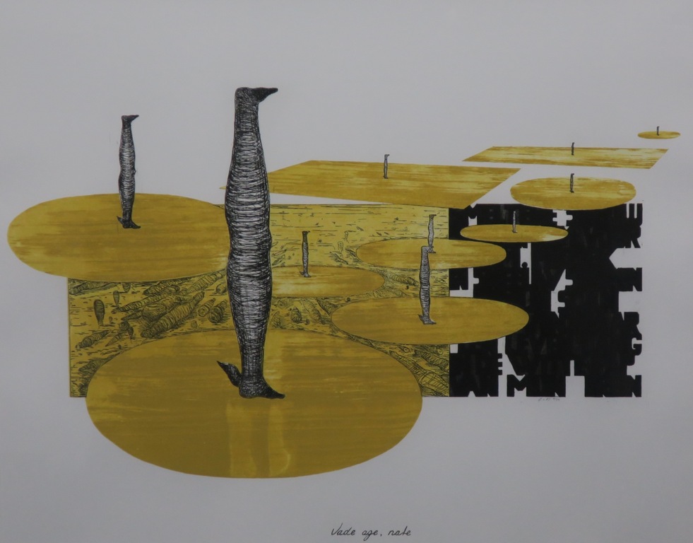 Gijs van Noort: Ets, De woede van Zeus -Ingelijst kopen? Bied vanaf 35!