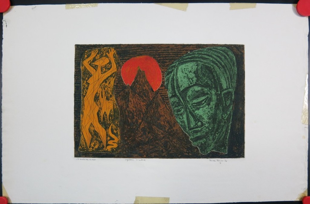 Ru van Rossem: Ets en blinddruk, I'll make me a man kopen? Bied vanaf 40!