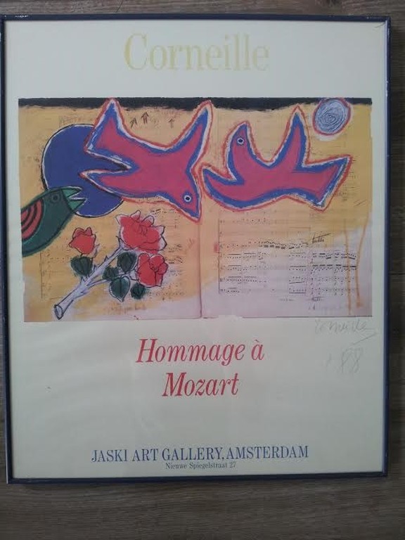 Corneille - "Hommage a Mozart"   Bijzonderheid: met potlood gesigneerd kopen? Bied vanaf 85!
