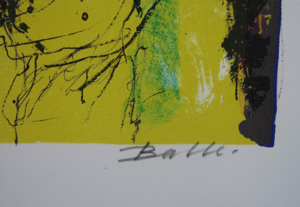 Mogens Balle: Kleurenlitho, Gedachte (CoBrA) kopen? Bied vanaf 80!
