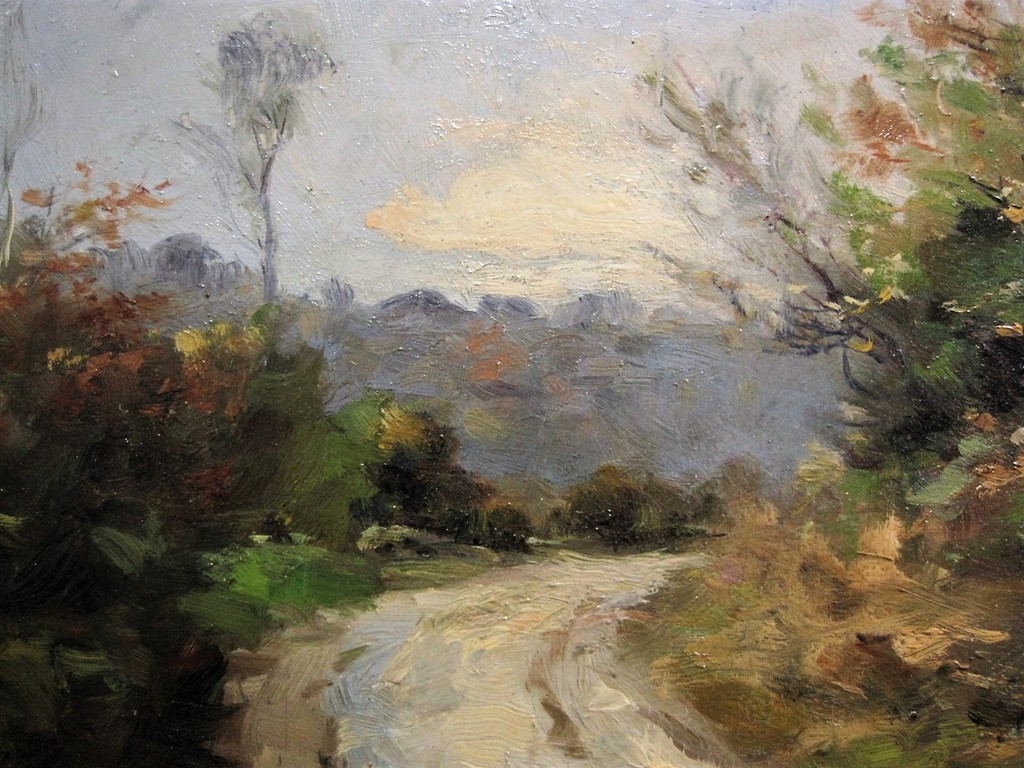 Frans? 1921 gesigneerd "le Prince" impressionistisch olieverf "herfstlandschap"  kopen? Bied vanaf 1!