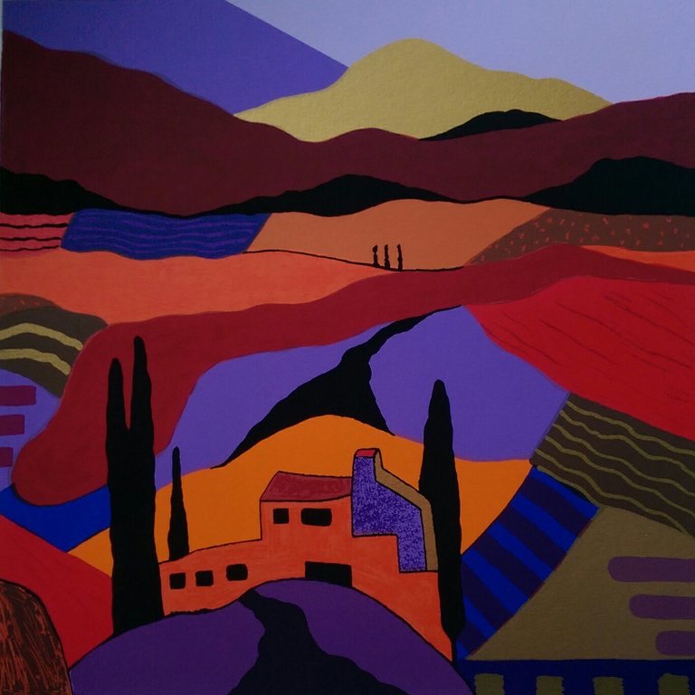 Ronald Boonacker Lombardije ll Italie gesineerde zeefdruk 125 ex verkocht voor € 80!