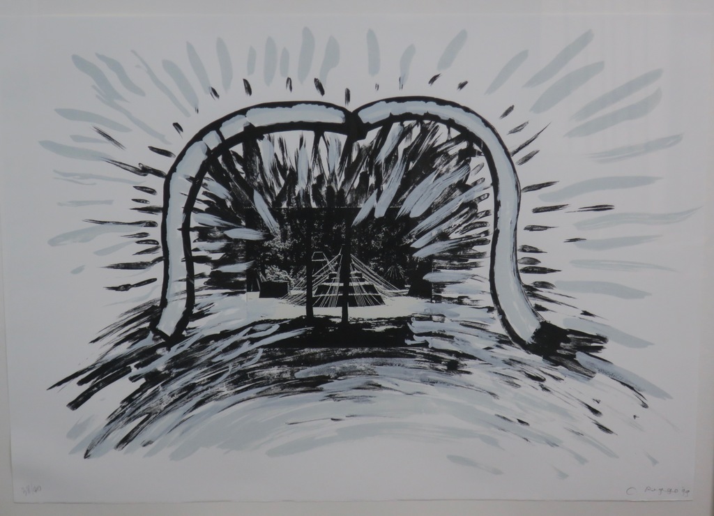 Cornelius Rogge: Zeefdruk, Tenten -Ingelijst kopen? Bied vanaf 20!