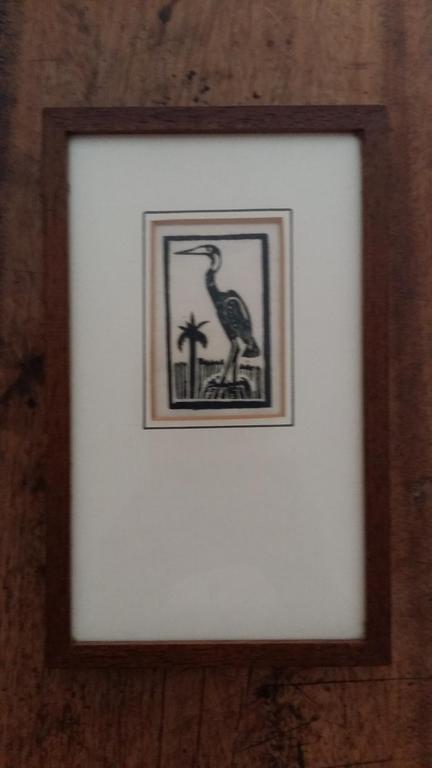 Bob Lokhorst: Houtsnede, Z.T. kopen? Bied vanaf 25!