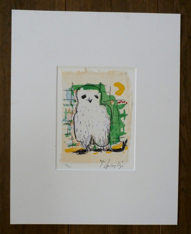 Kees Salentijn - litho: Sneeuwuil kopen? Bied vanaf 55!