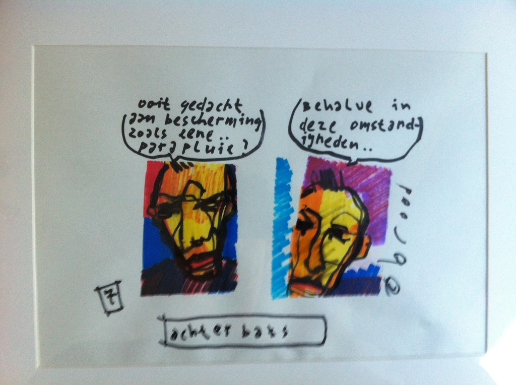 Herman Brood originele tekening verkocht voor € 205!