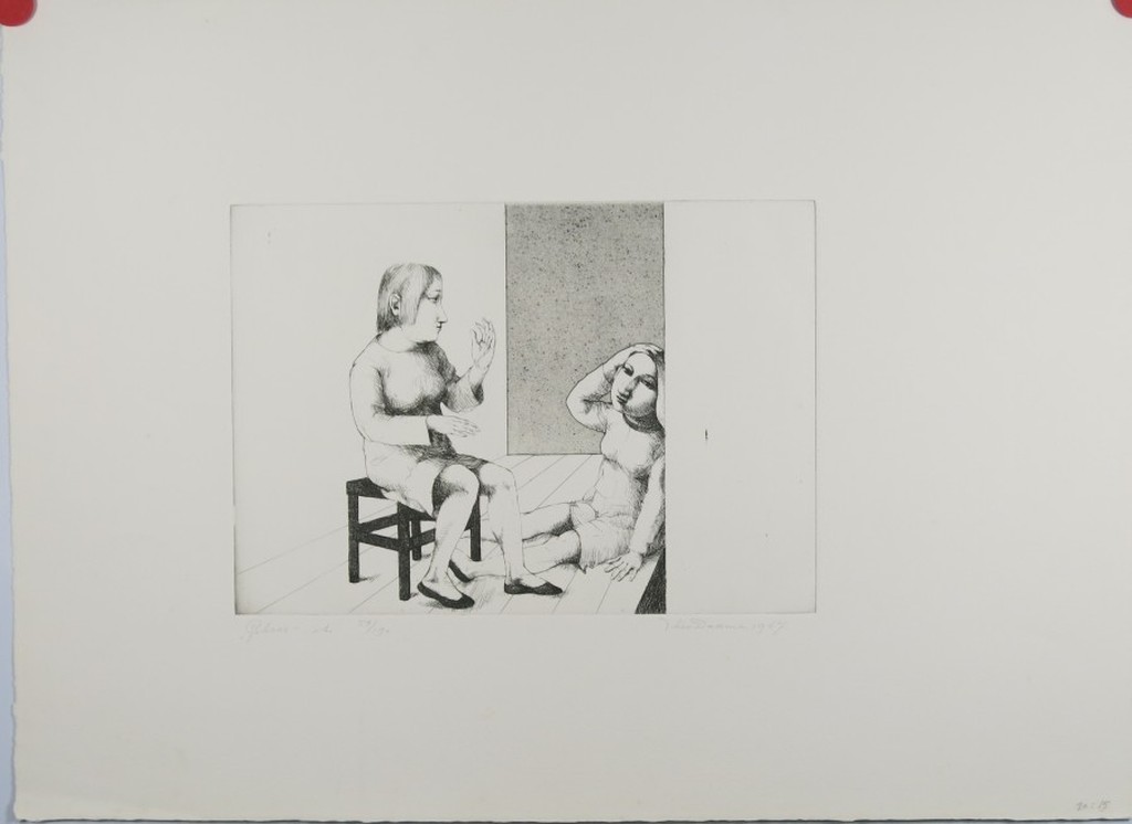 Theo Daamen: Ets en Aquatint, Gebaar kopen? Bied vanaf 50!