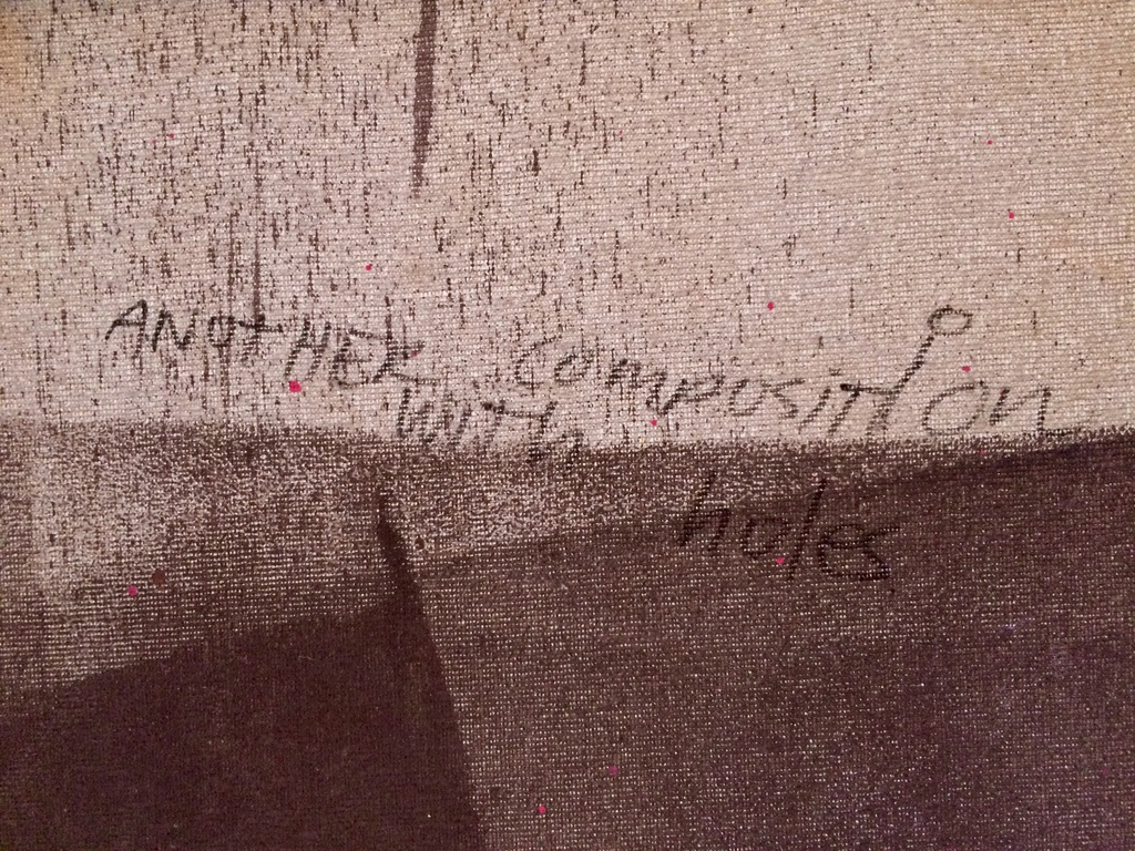 Espen Hagen: acryl op doek, Another Composition with holes  kopen? Bied vanaf 185!