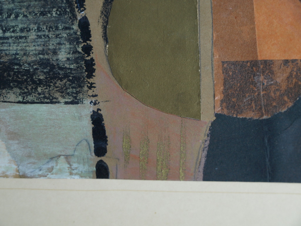 Josje Smit : Gemengde techniek , Abstract 1 – gesigneerd – ca 1970 kopen? Bied vanaf 1!