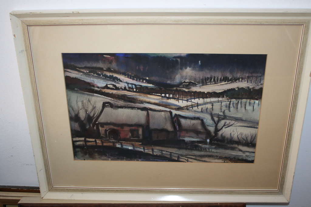 Jacques MELS - BRABANDS LANDSCHAP in de WINTER verkocht voor € 80!
