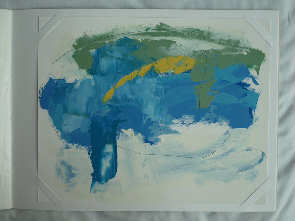 van Royen : Map met 2 werken , gemengde techniek – gesigneerd - 2002  kopen? Bied vanaf 1!