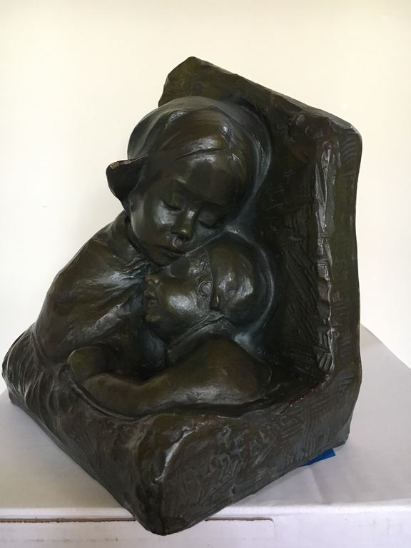 August Falise, gips, titel onbekend kopen? Bied vanaf 220!