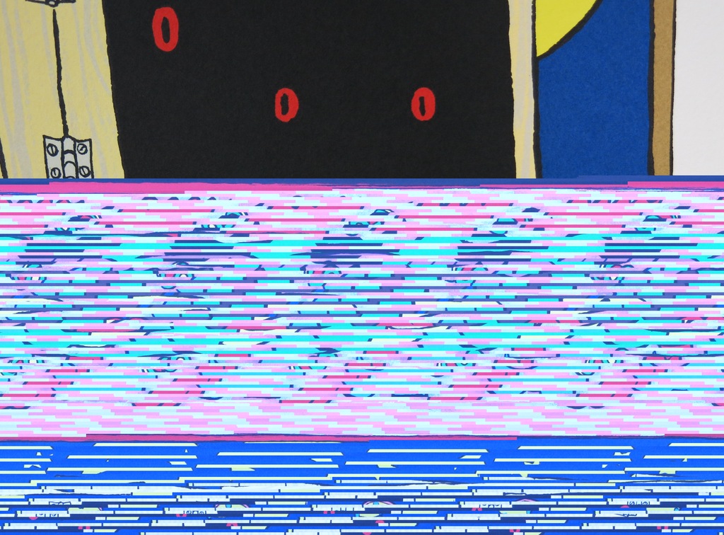 Martin Bradley: Zeefdruk, The Chickens kopen? Bied vanaf 100!