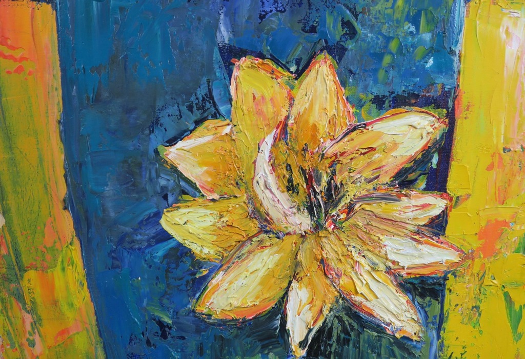 Franca Muller Jabusch: Olieverf op doek, Lelievrouw kopen? Bied vanaf 50!