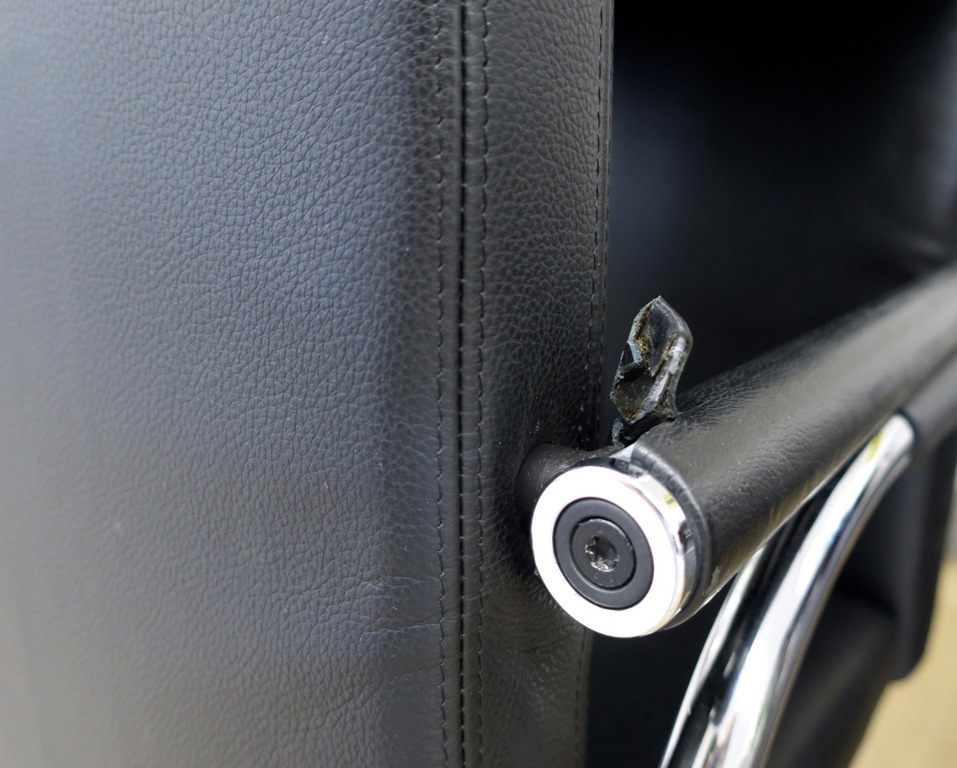 Vitra: 6 x leren Visasoft Chair  kopen? Bied vanaf 300!