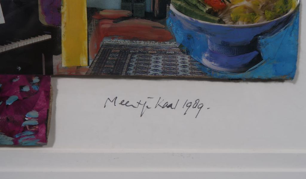 Meertje Kaal: Olieverf en collage, De materie spreekt - Ingelijst kopen? Bied vanaf 1!