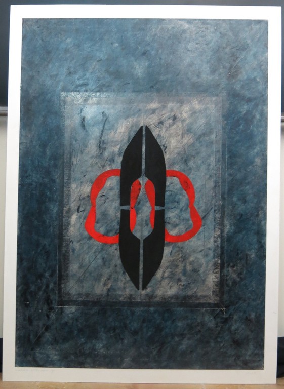 Carole Witteveen: Gemengde techniek, Vloer kopen? Bied vanaf 1!