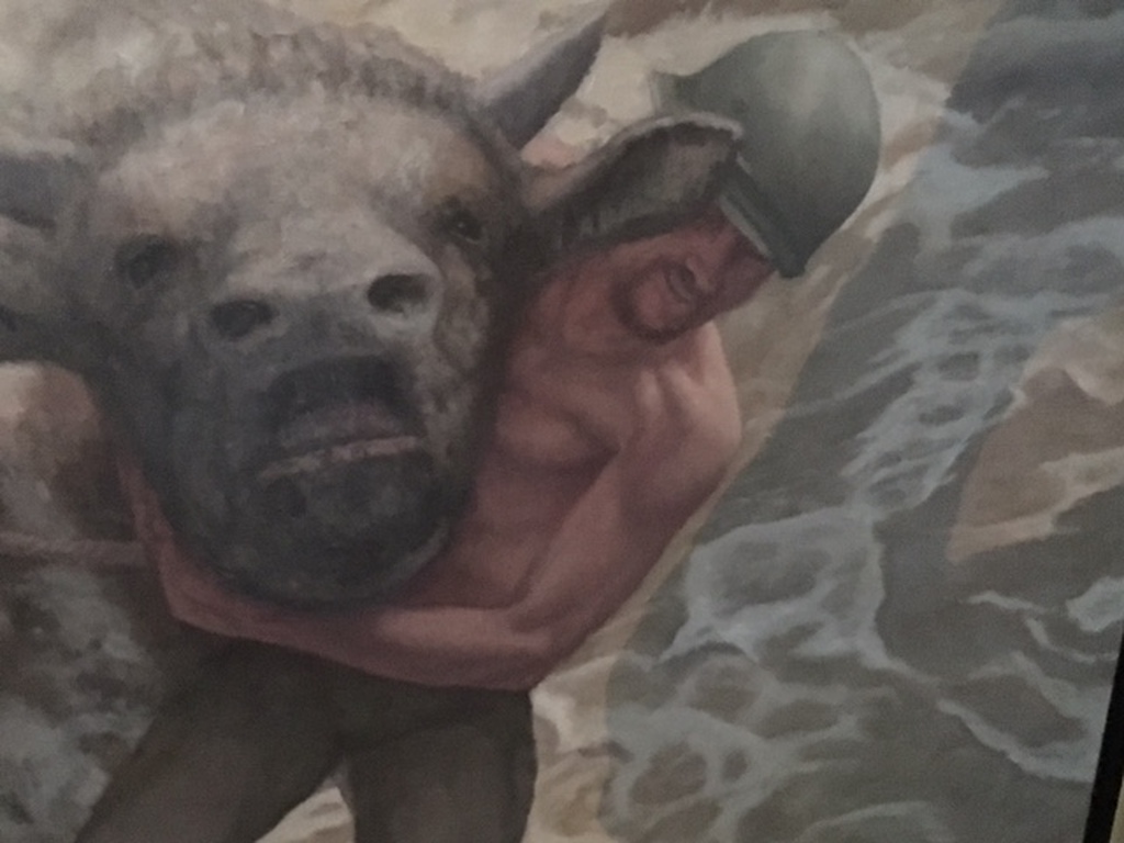 Erik Tierolf, Olieverf schilderij, Stier kopen? Bied vanaf 500!