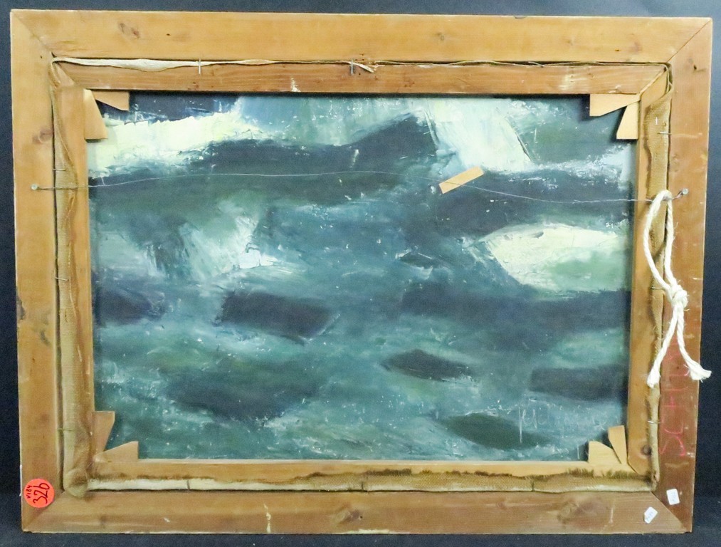 Jan Schouten: Olieverf op doek, Winterlandschap met boom - Ingelijst kopen? Bied vanaf 100!