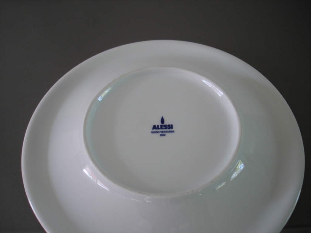Guido Venturini, porseleinen bord - ALESSI kopen? Bied vanaf 1!