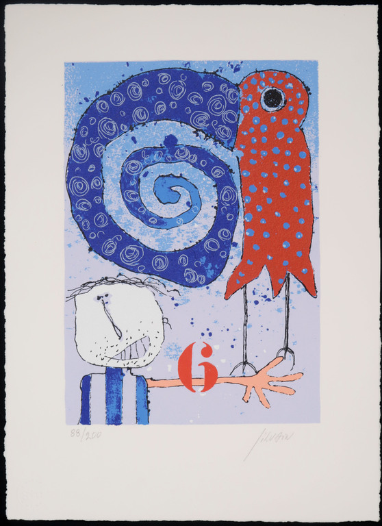 Christian Silvain: Zeefdruk, Perchoir nr 6 kopen? Bied vanaf 20!