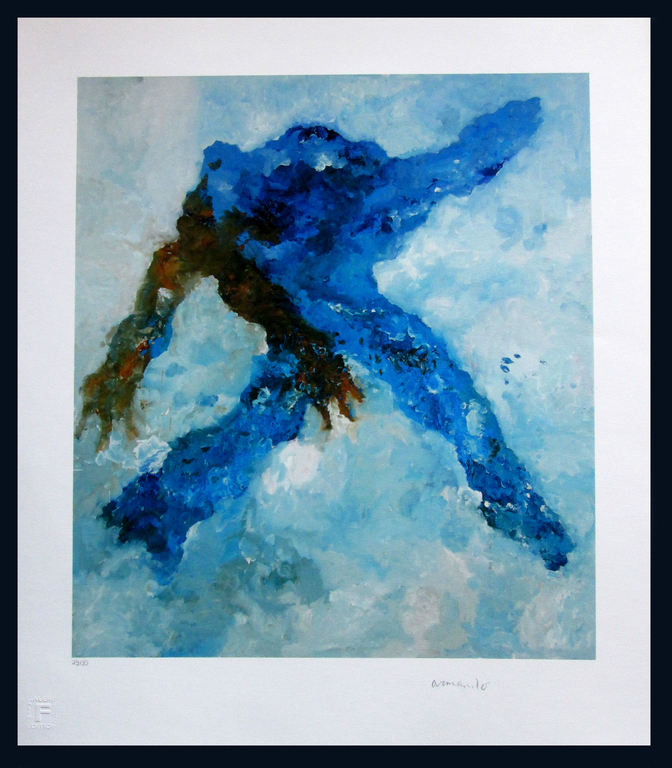 ARMANDO - Gestalt - handgesigneerde en genummerde Giclée - kleine oplage 30 ex. verkocht voor € 149!