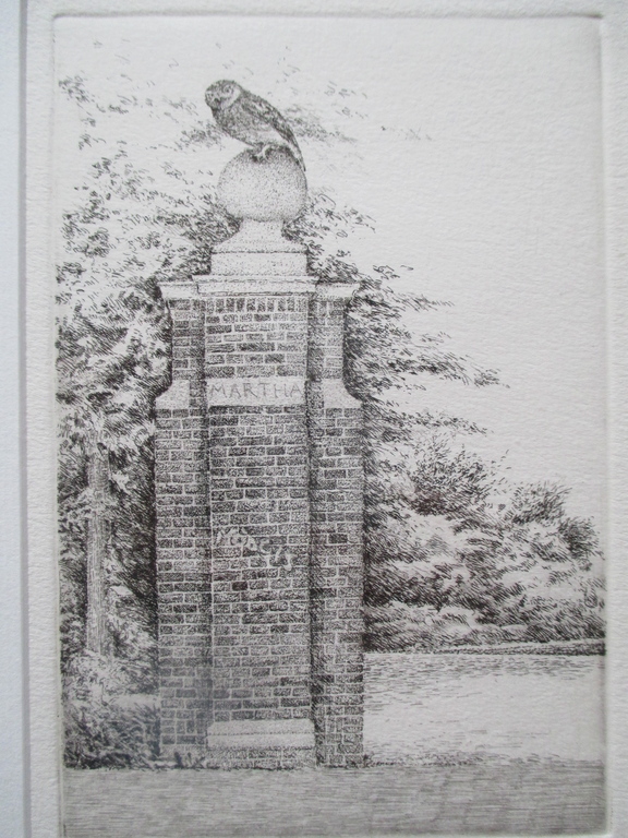 Han van Hagen, gelijste ets 1988 kopen? Bied vanaf 40!