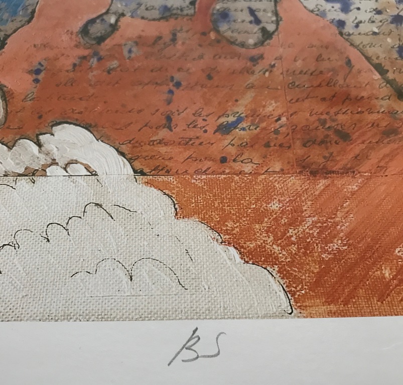 Christian Silvain - Lot van 2 gesigneerde zeefdrukken - ingelijst - oplage 100 kopen? Bied vanaf 145!