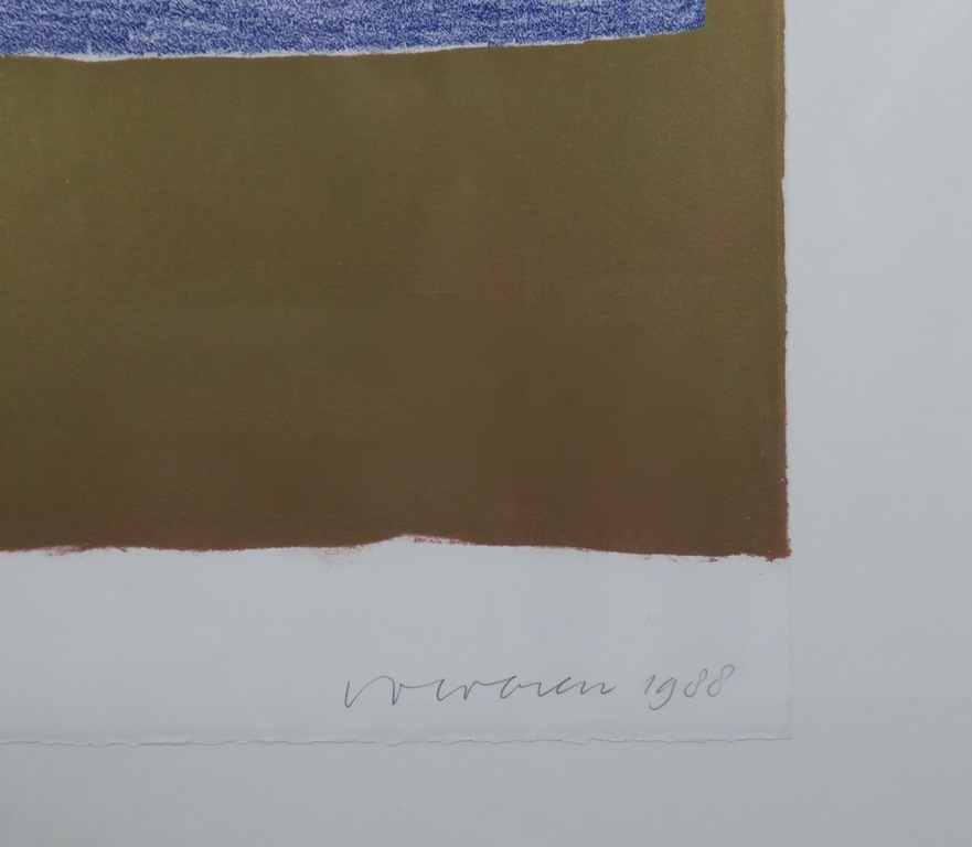 Jelis van Dolderen: Litho, Zonder titel 3 - Ingelijst kopen? Bied vanaf 20!