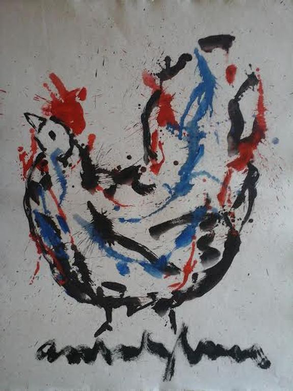 Origineel Werk Anton Heyboer verkocht voor € 375!