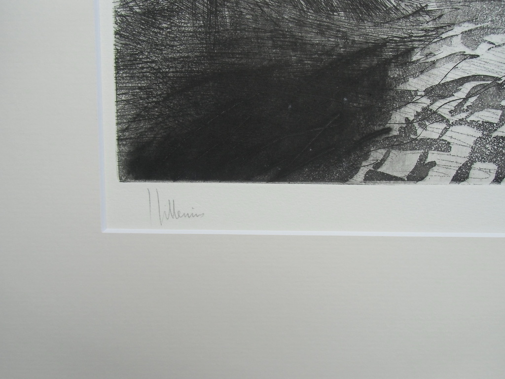 LANDSCHAP / ETS-AQUATINT VAN JAAP HILLENIUS kopen? Bied vanaf 60!